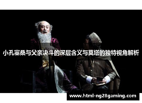 小孔塞桑与父亲决斗的深层含义与莫塔的独特视角解析